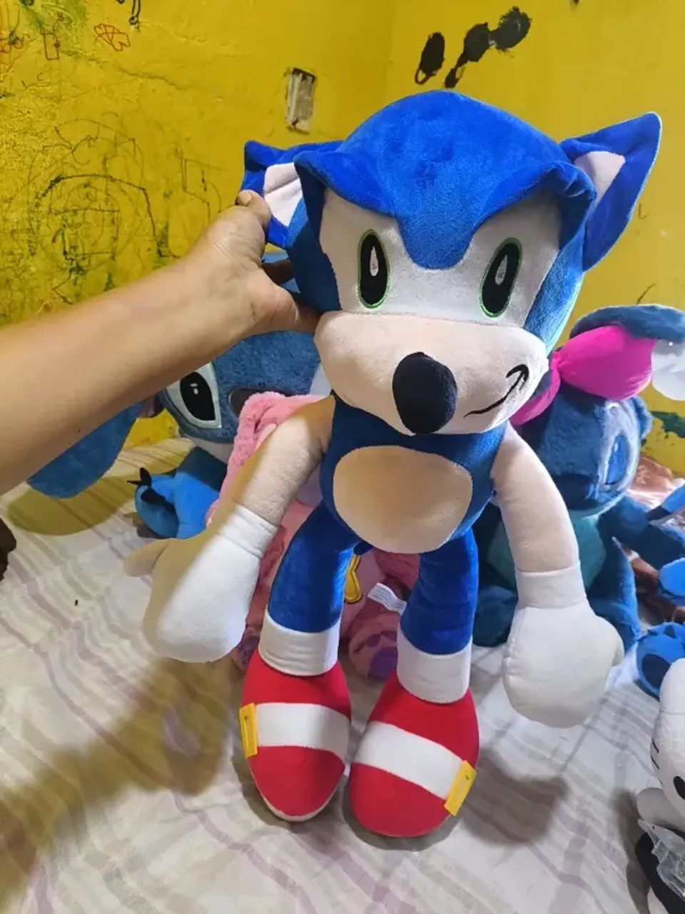 Pelúcia Sonic 55cm
