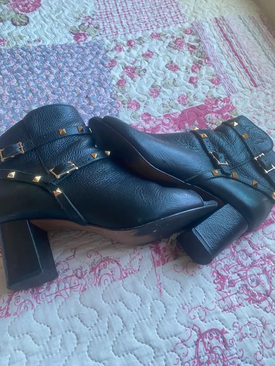 Bota de couro 