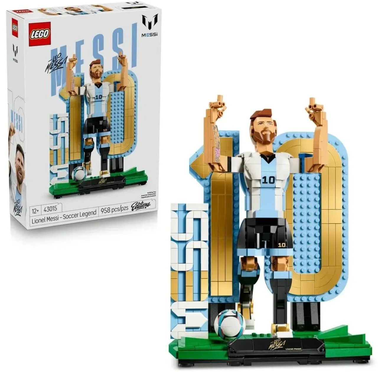 LEGO 43015 - Lionel Messi - NOVO - LACRADO 