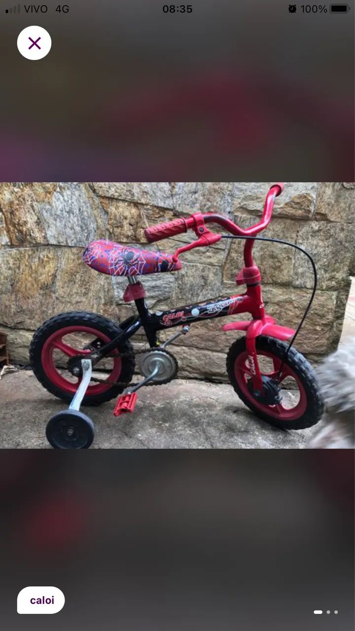 bicicleta caloi