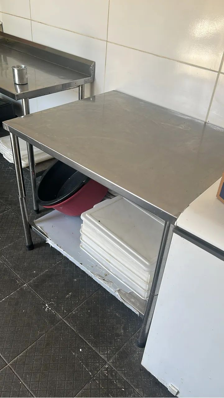Mesa de inox nova !  - Foto 5