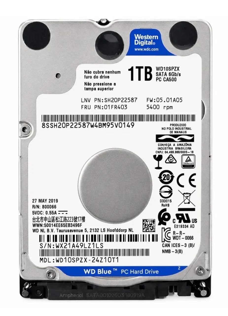 HD interno Notebook WD 1Tb - Foto 3