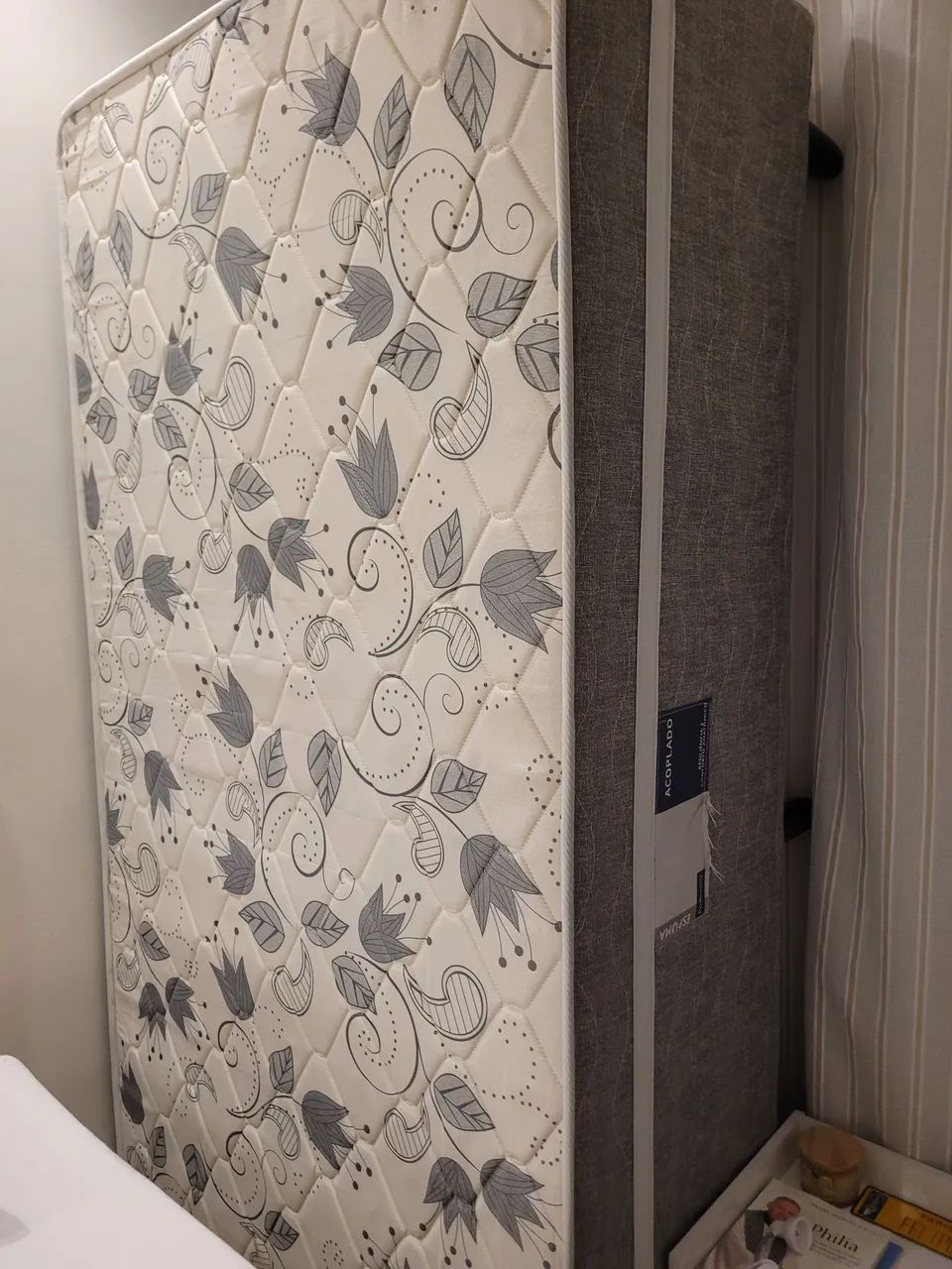 Cama box solteiro conjugada super nova