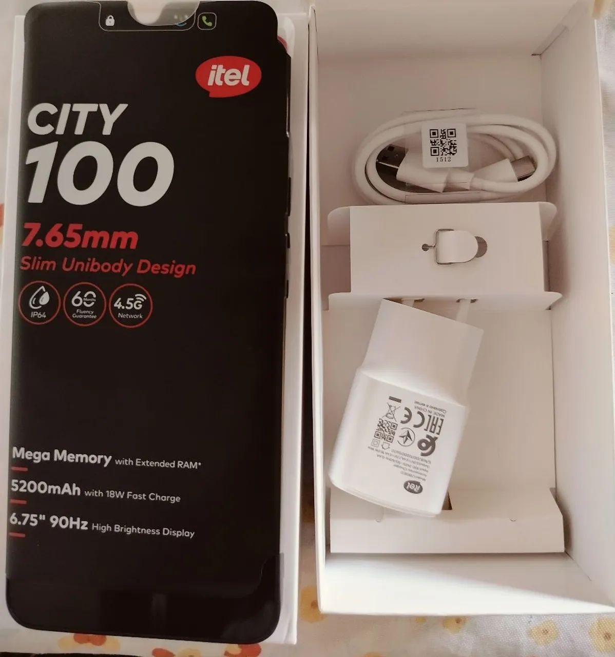 Celular ITEL CITY 100 NOVO - Foto 2