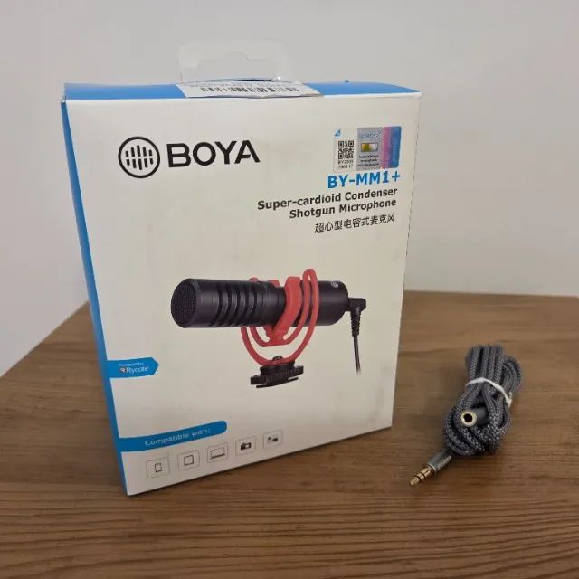 Microfone Boya BY-MM1+