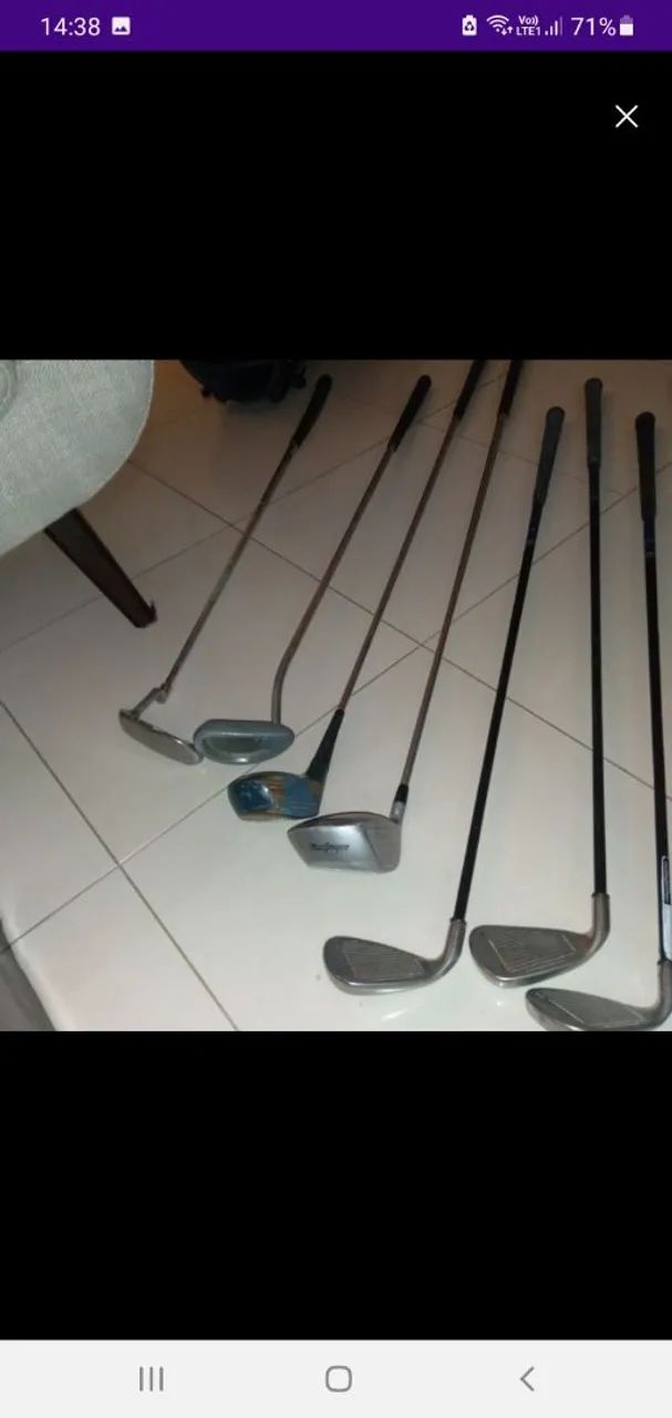 Kit tacos de golfe masculino  - Foto 3
