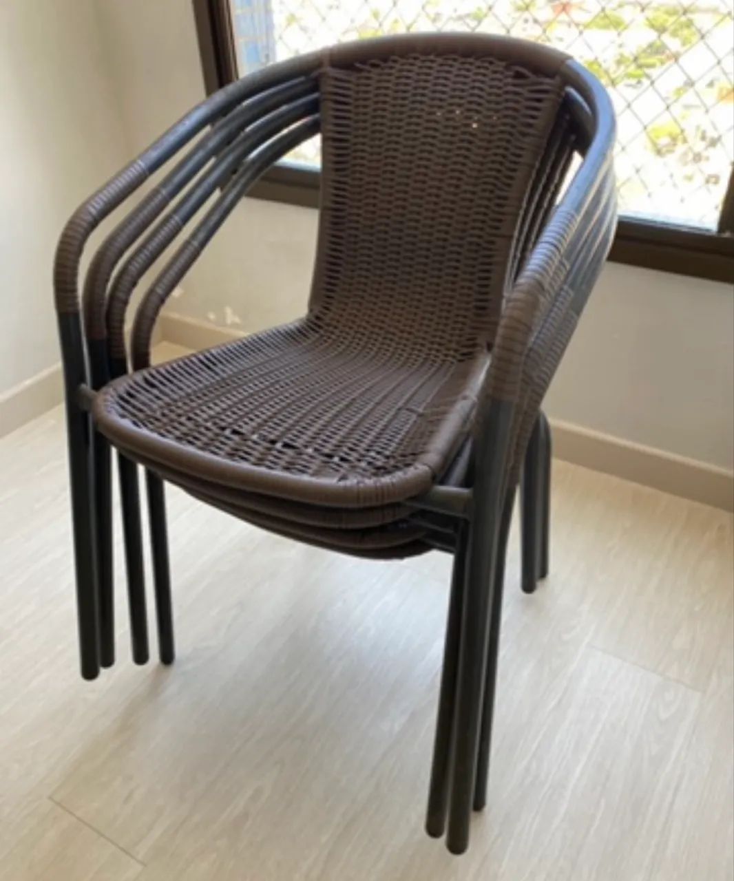 4 Cadeiras de junco - Foto 4