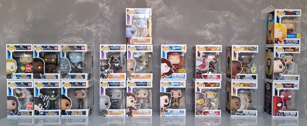 COLEÇÃO FUNKO POP - MARVEL HEROES