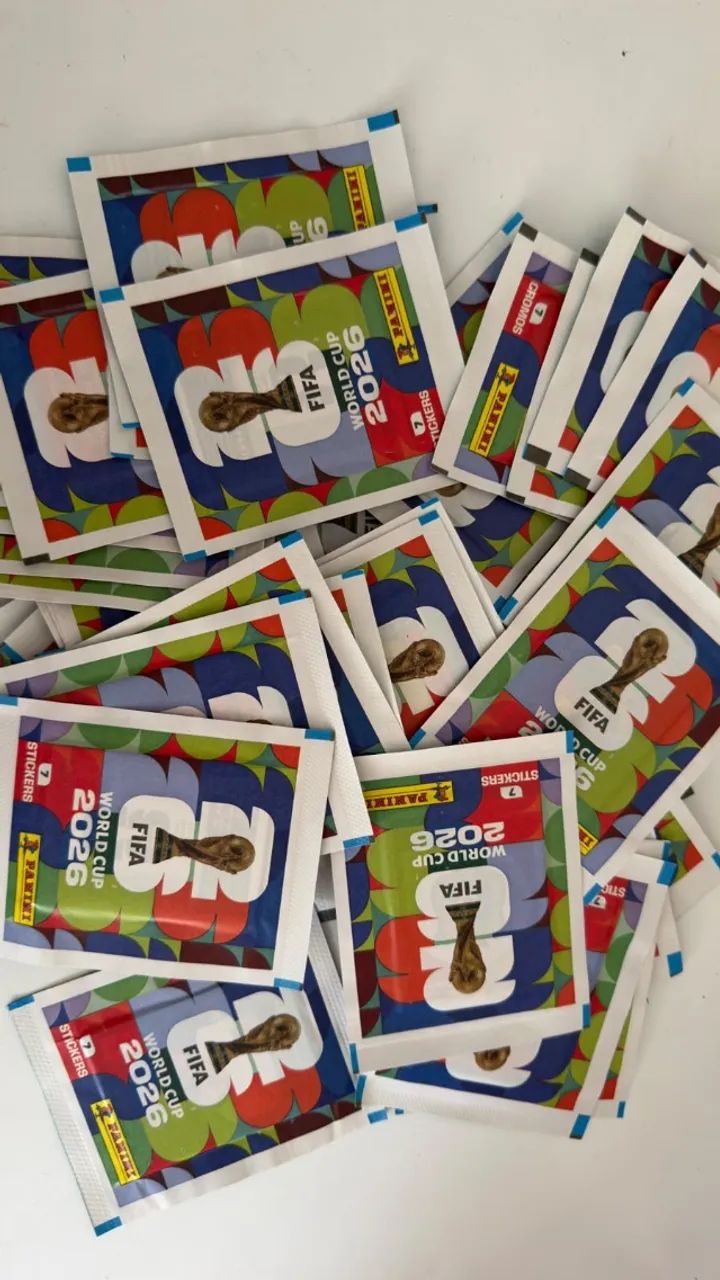Pacotes Avulso Figurinhas da Copa do Mundo 2026  - Foto 2