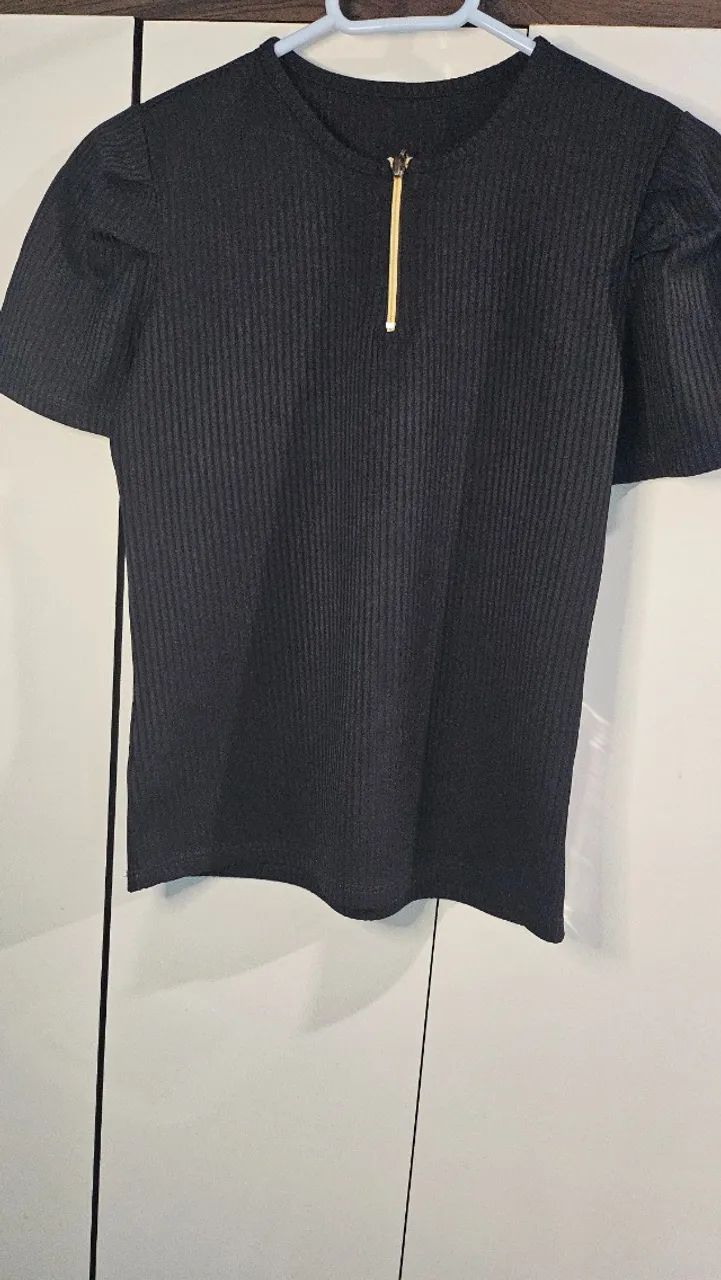 Blusa Preta Feminina
