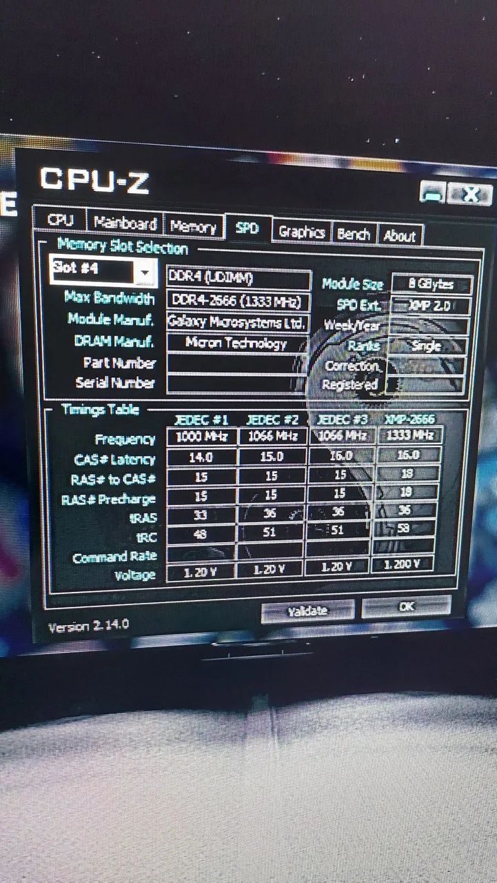 Vendo Memória Ram DDR4 Galax Gamer 2 RGB 16gb (2x8) 2666mhz (Entrego) - Foto 4