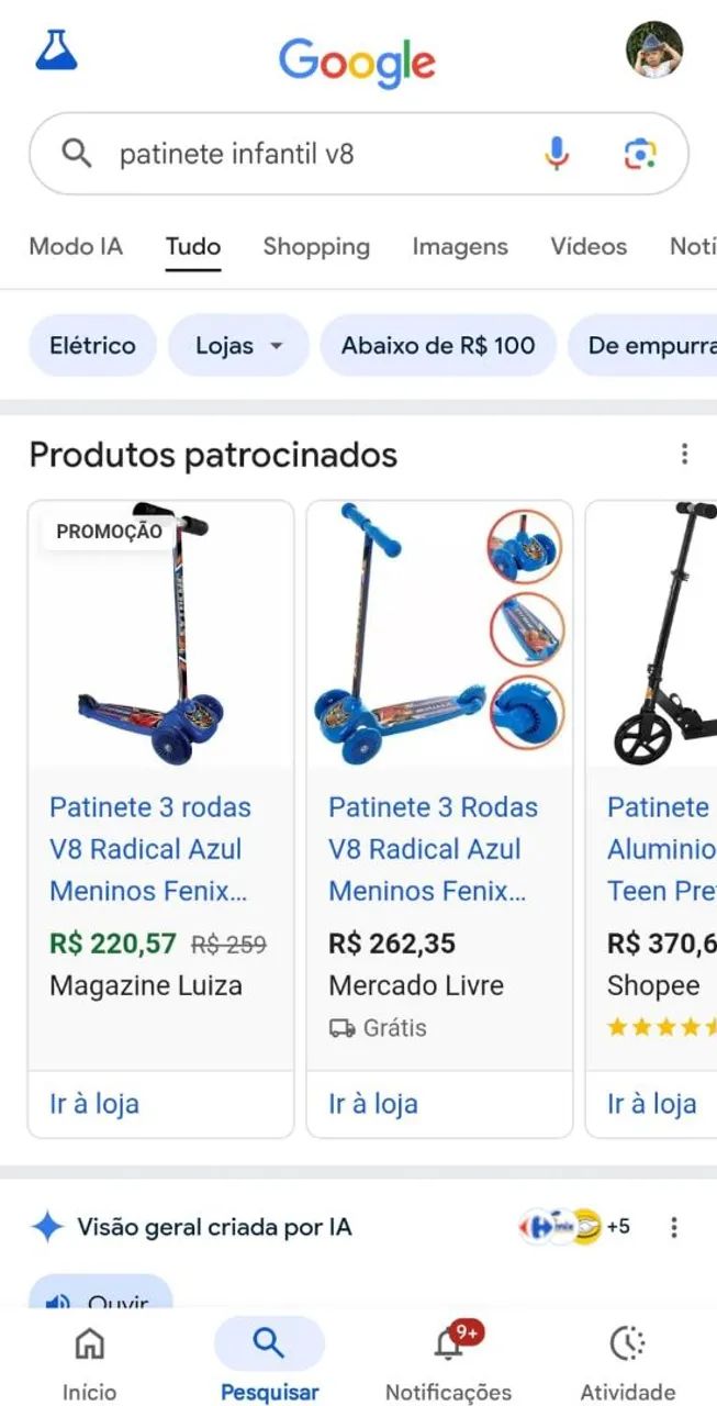 Vendo patinete infantil - Foto 4