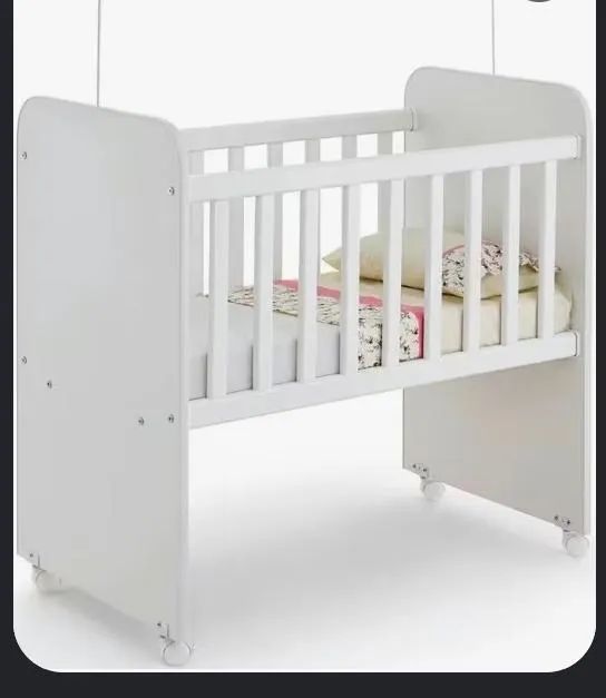Mini berço Moisés incluso colchão e elástico 