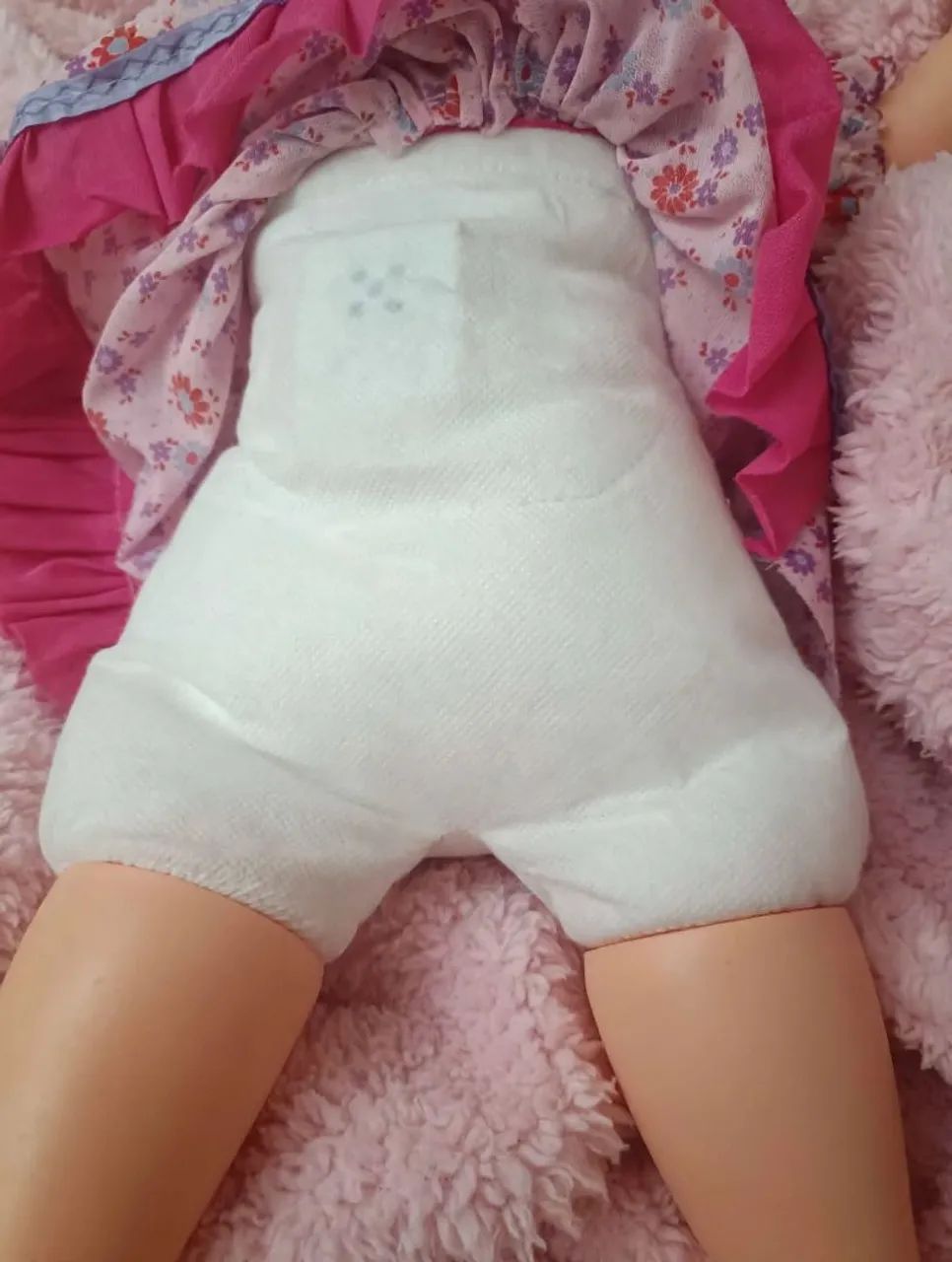Boneca bebezão 65cm com caixa de som no corpinho sem bateria  - Foto 4