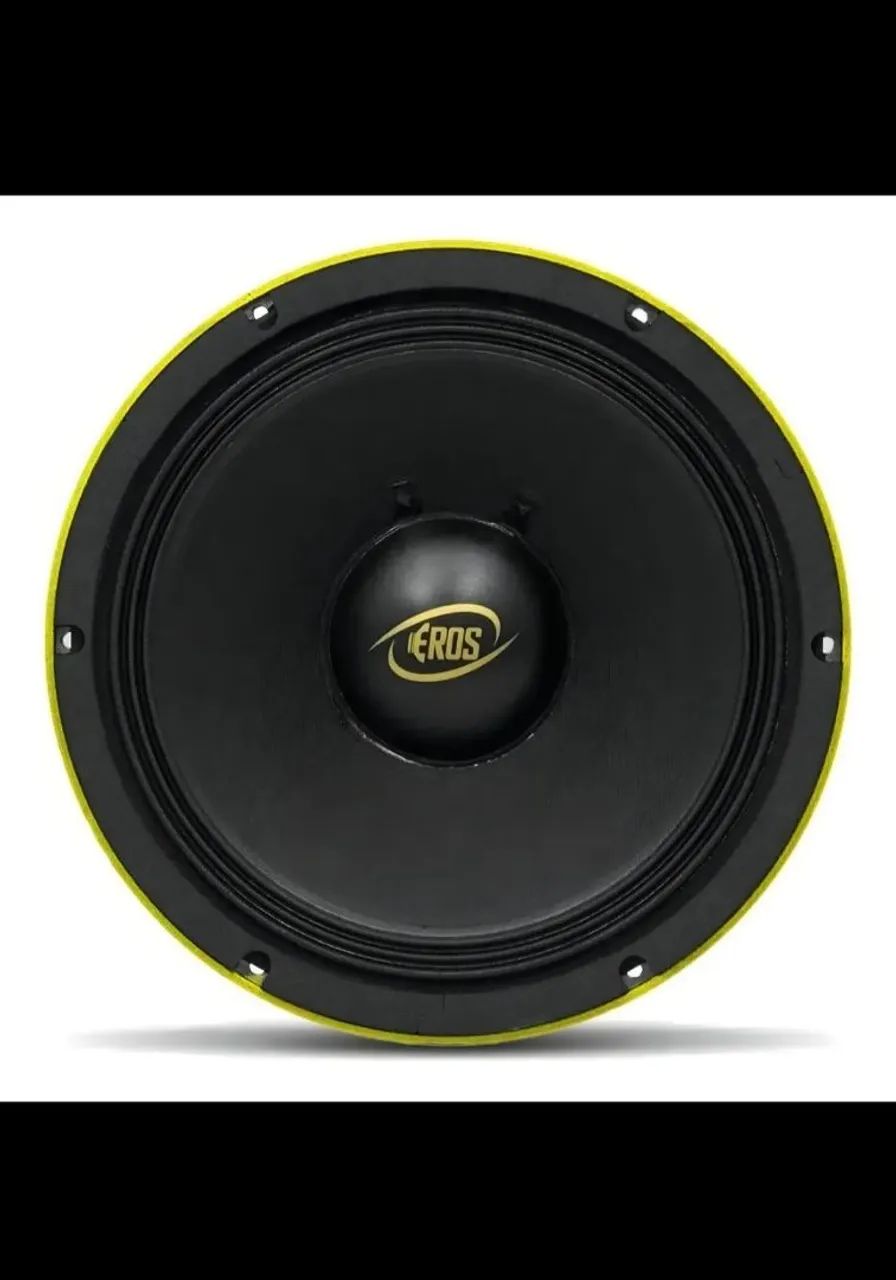 2 Woofer Eros Médio Grave E-510 Pro 10 POL. 500W RMS 8 OHMS - Foto 3