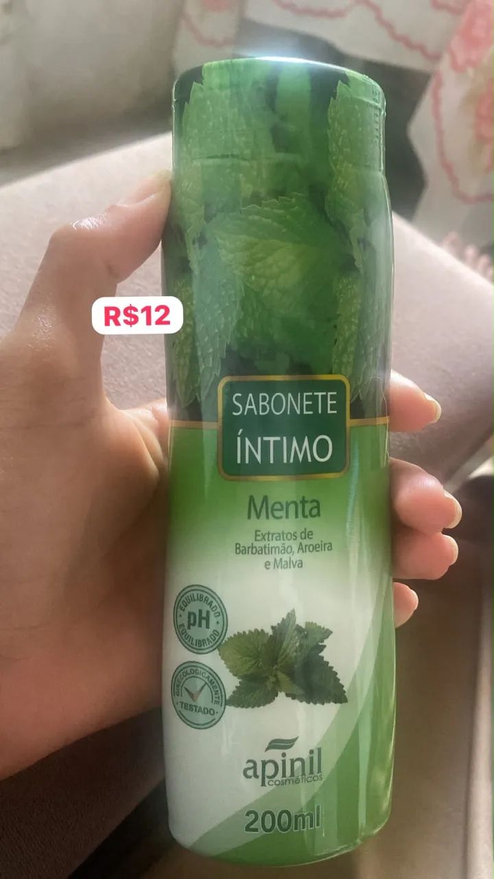 Sabonete Íntimo Menta Apinil - Frescor e Cuidado Todos os Dias ? - Foto 2