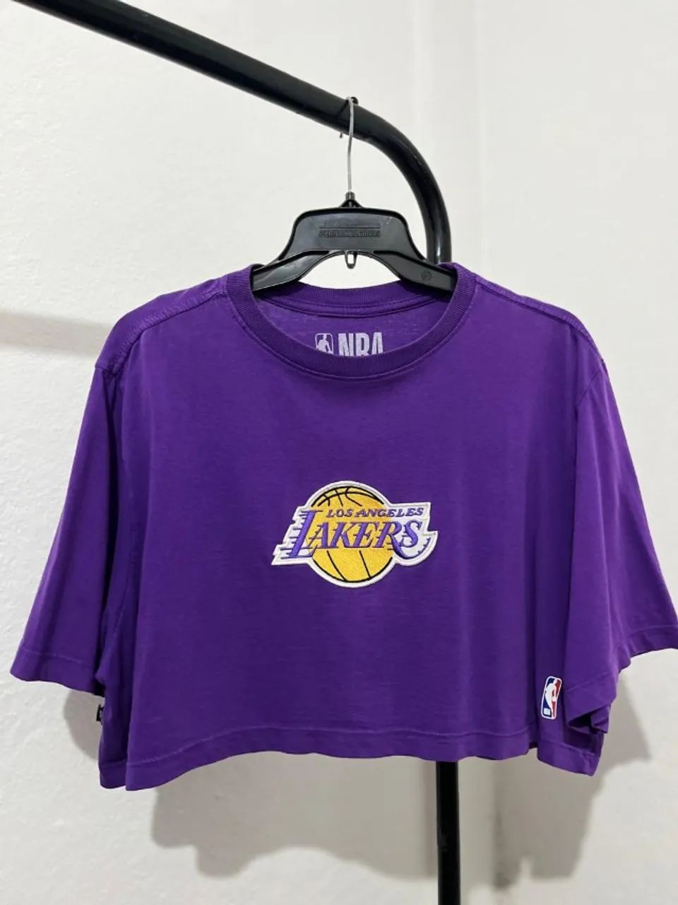 Cropped oversized approve x lakers