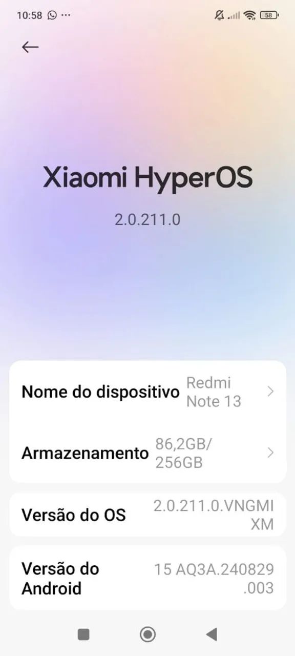 Celular Redmi Note 13