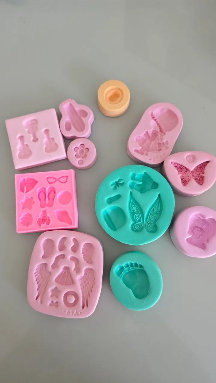 Kit moldes de silicone biscuit - Foto 4