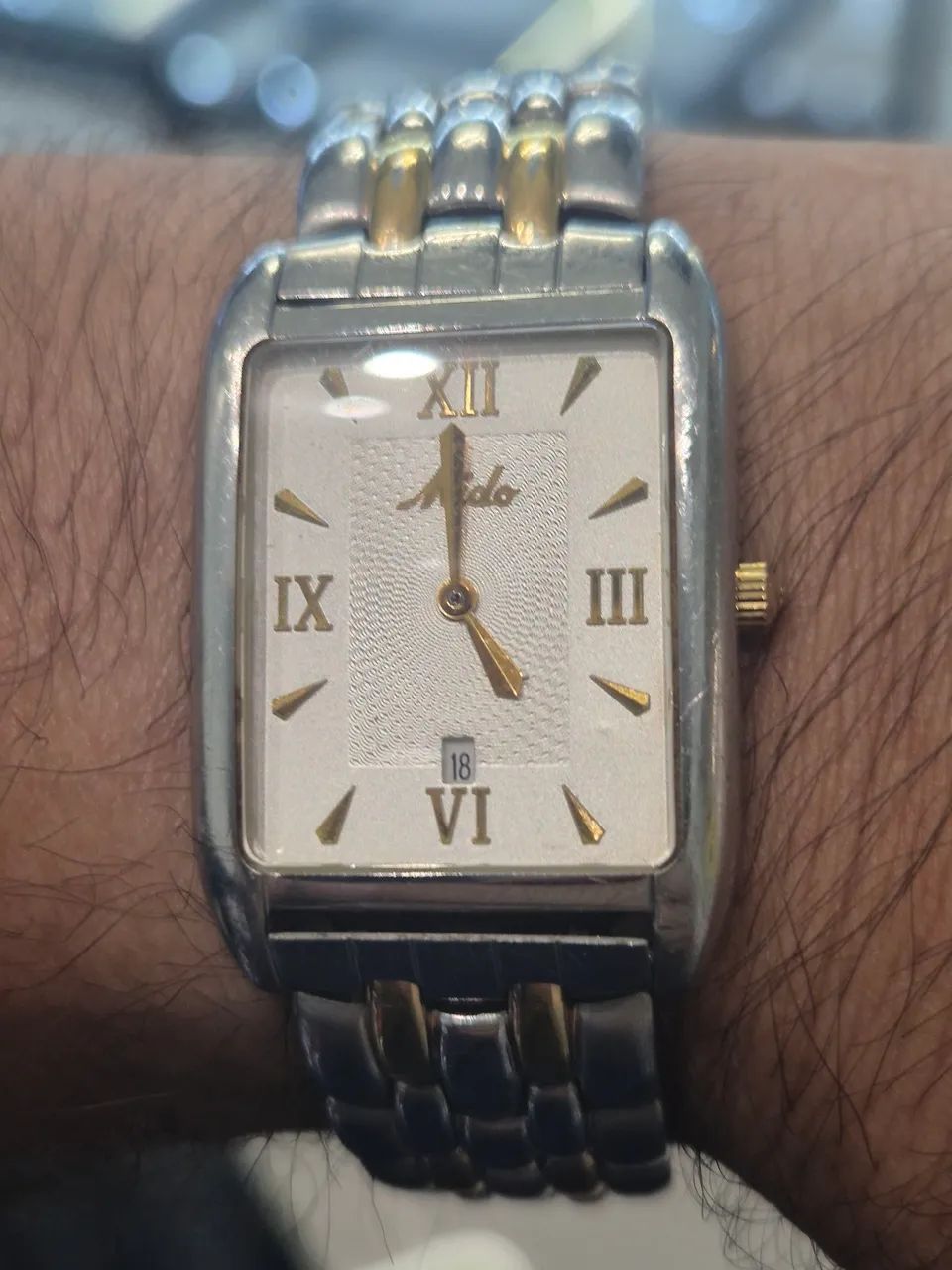 Relógio MIDO TANK À QUARTZ  -   ÓTIMO ESTADO - Foto 2