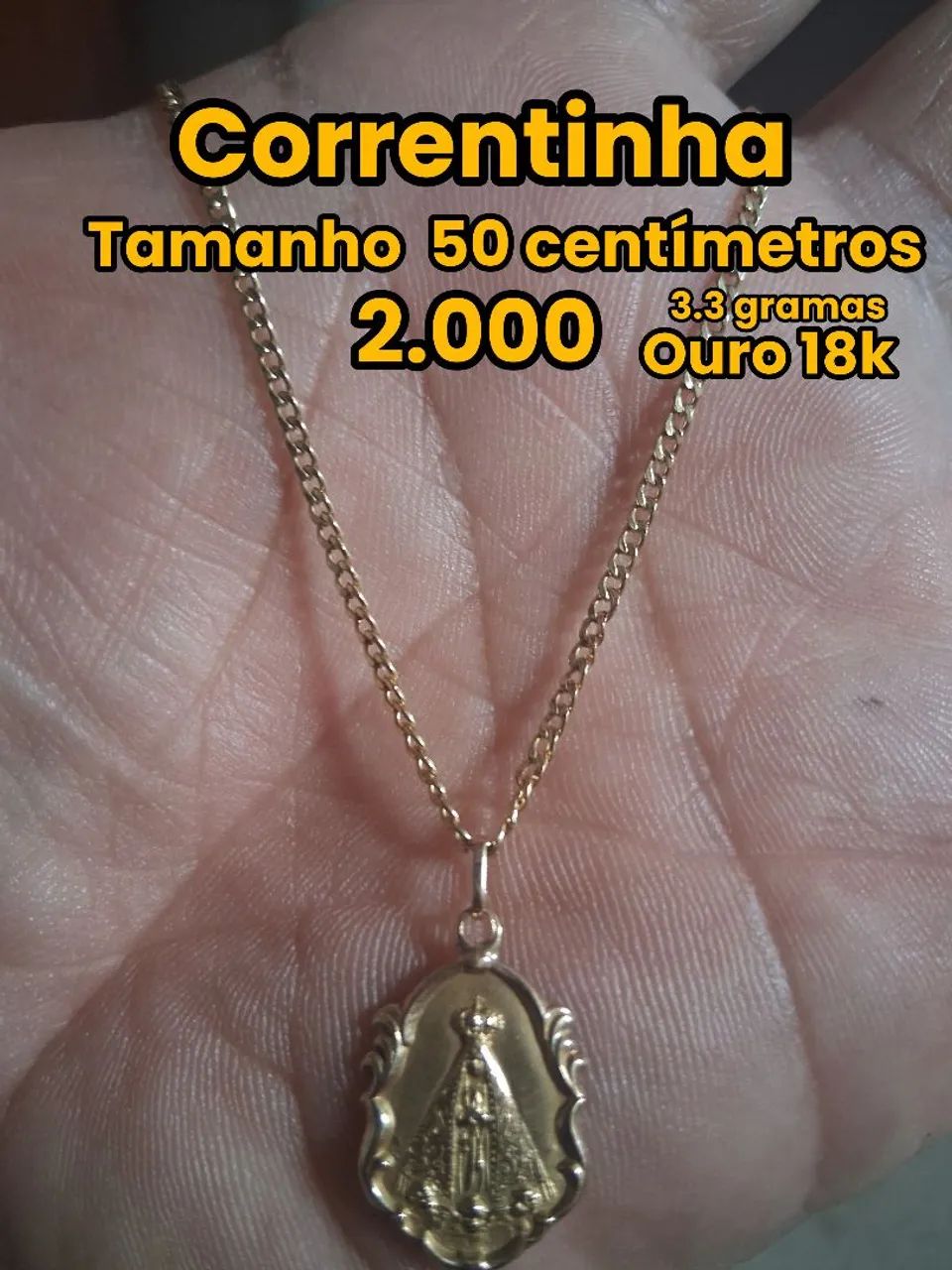 Correntinha ouro 18k