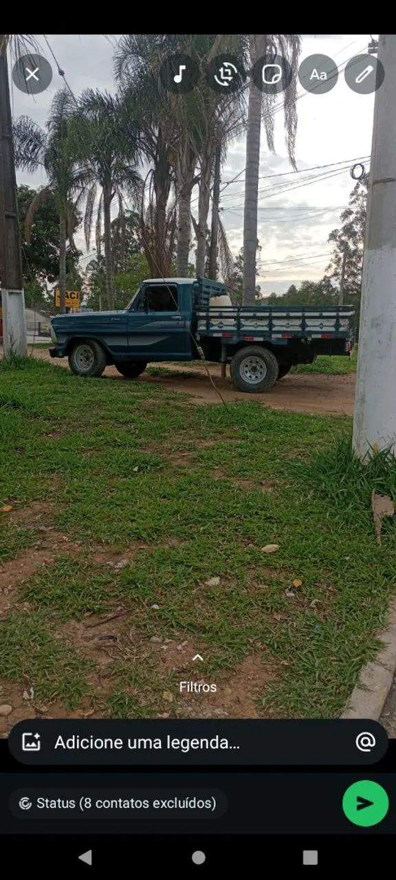 F100 conservada ponto pra trabalhar  - Foto 3