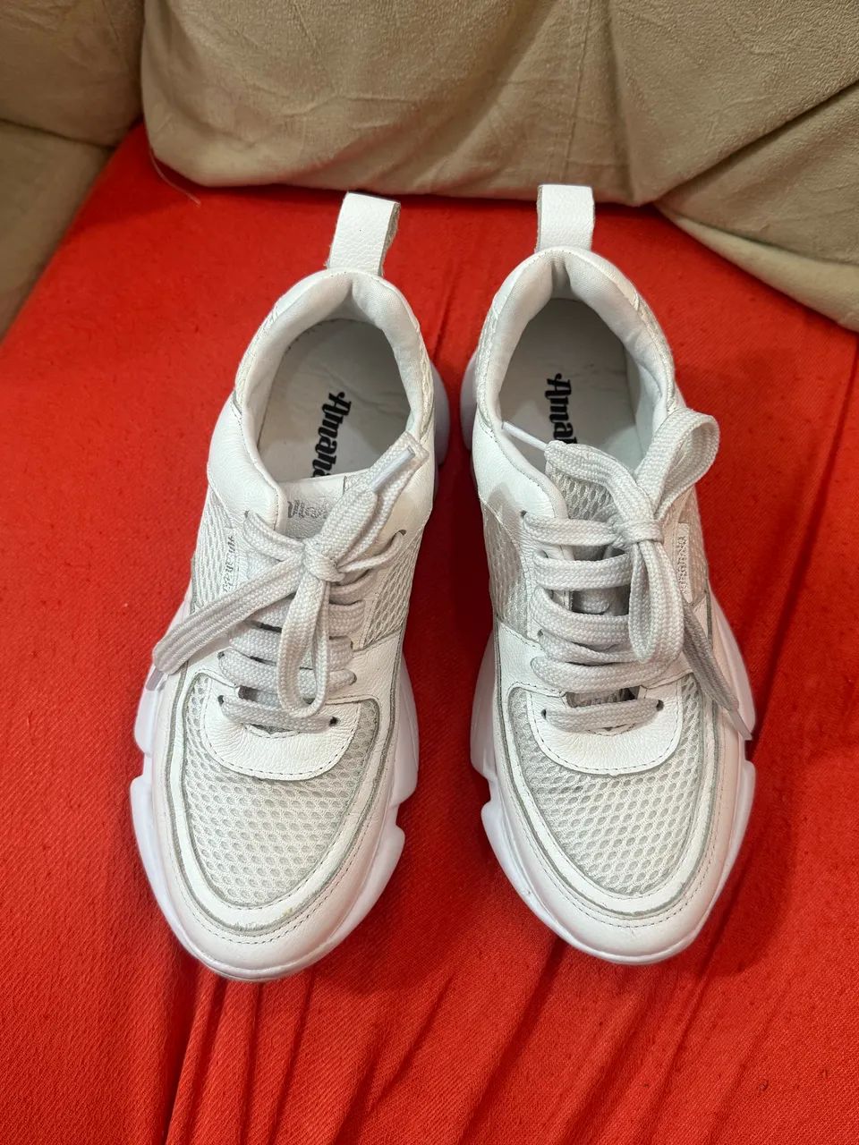 Tênis branco feminino  - Foto 3