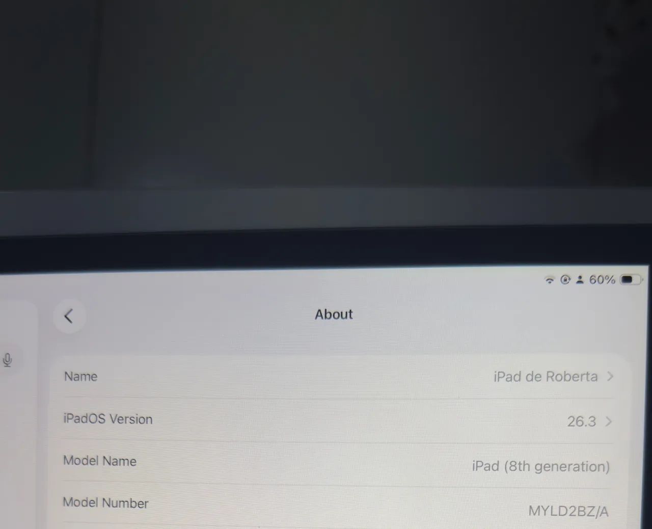 iPad 8a Geração 128gb Cinza Especial  - Foto 5
