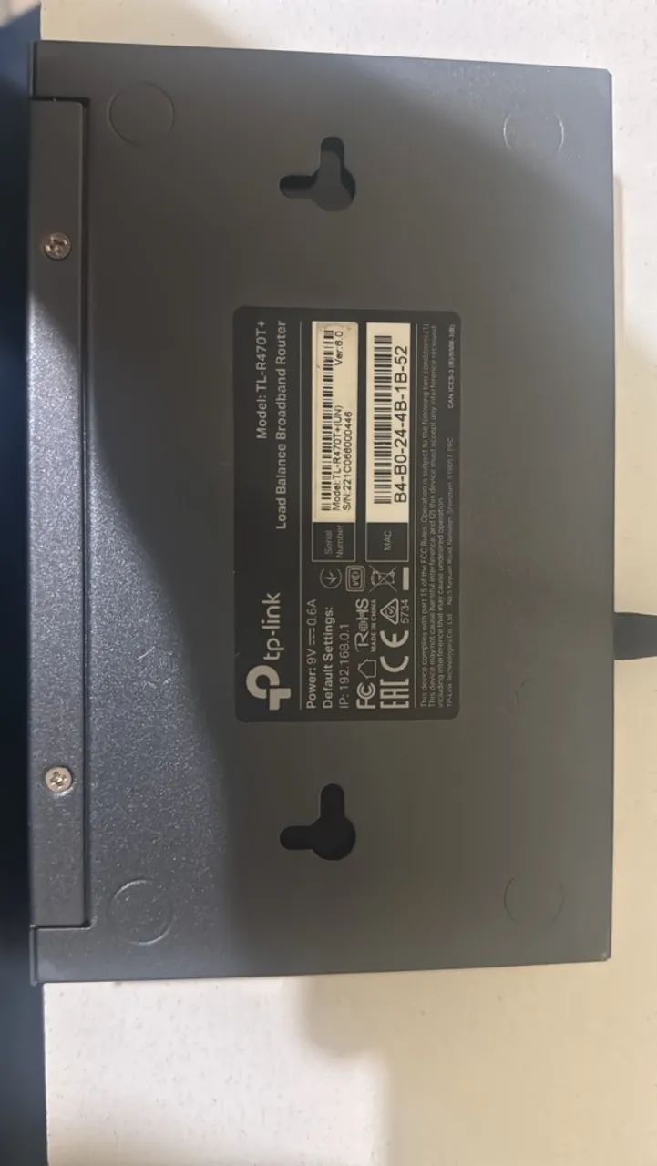 Load balance briadband router tplink