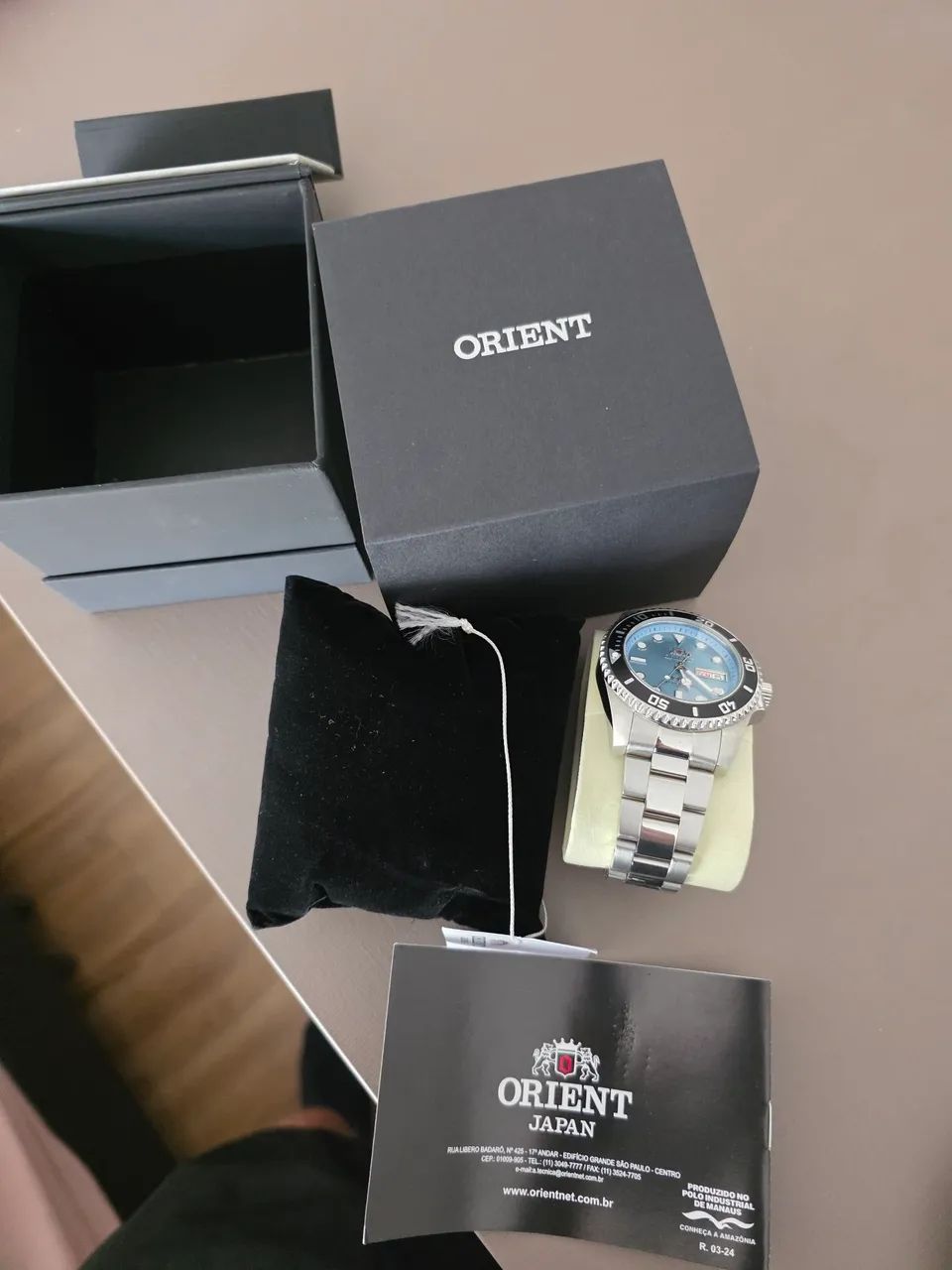 Orient automatico 42mm nf e garantia - Foto 5