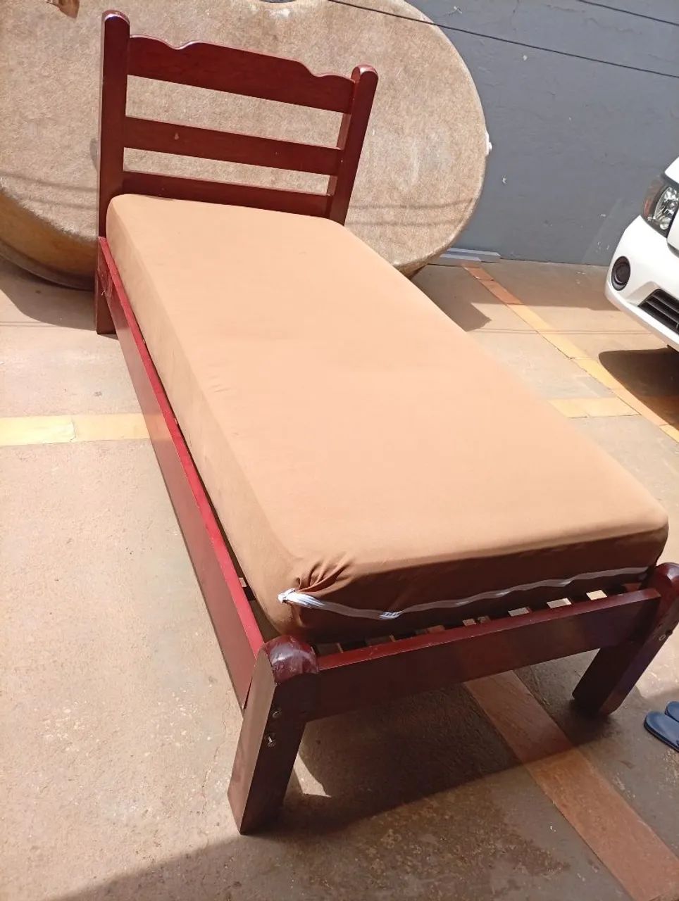 Cama de solteiro com colchão  - Foto 3