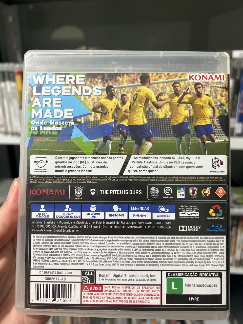 Pés 2018 PS3 - Foto 2