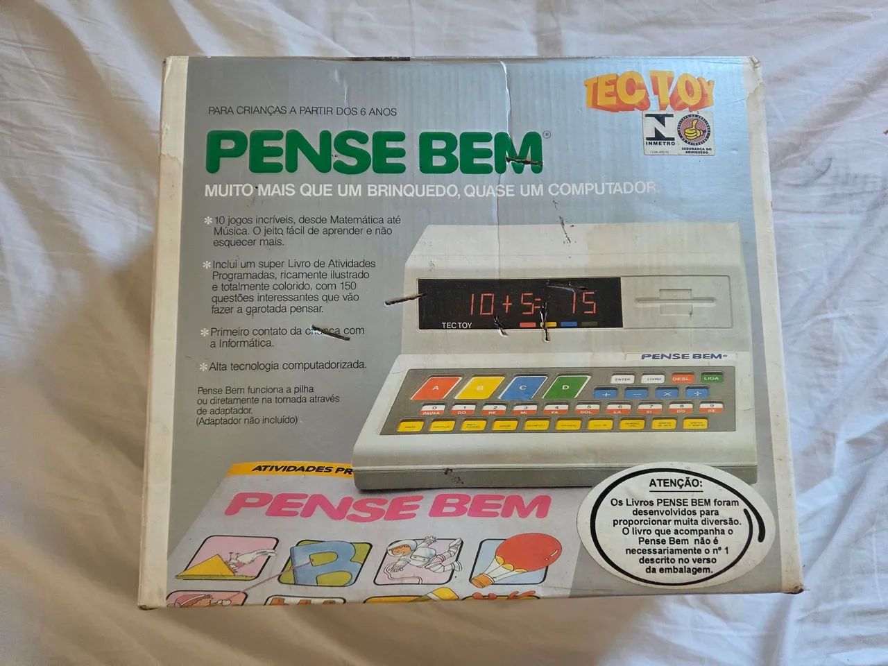 Pensei bem tec toy impecável completo funcionando!!!