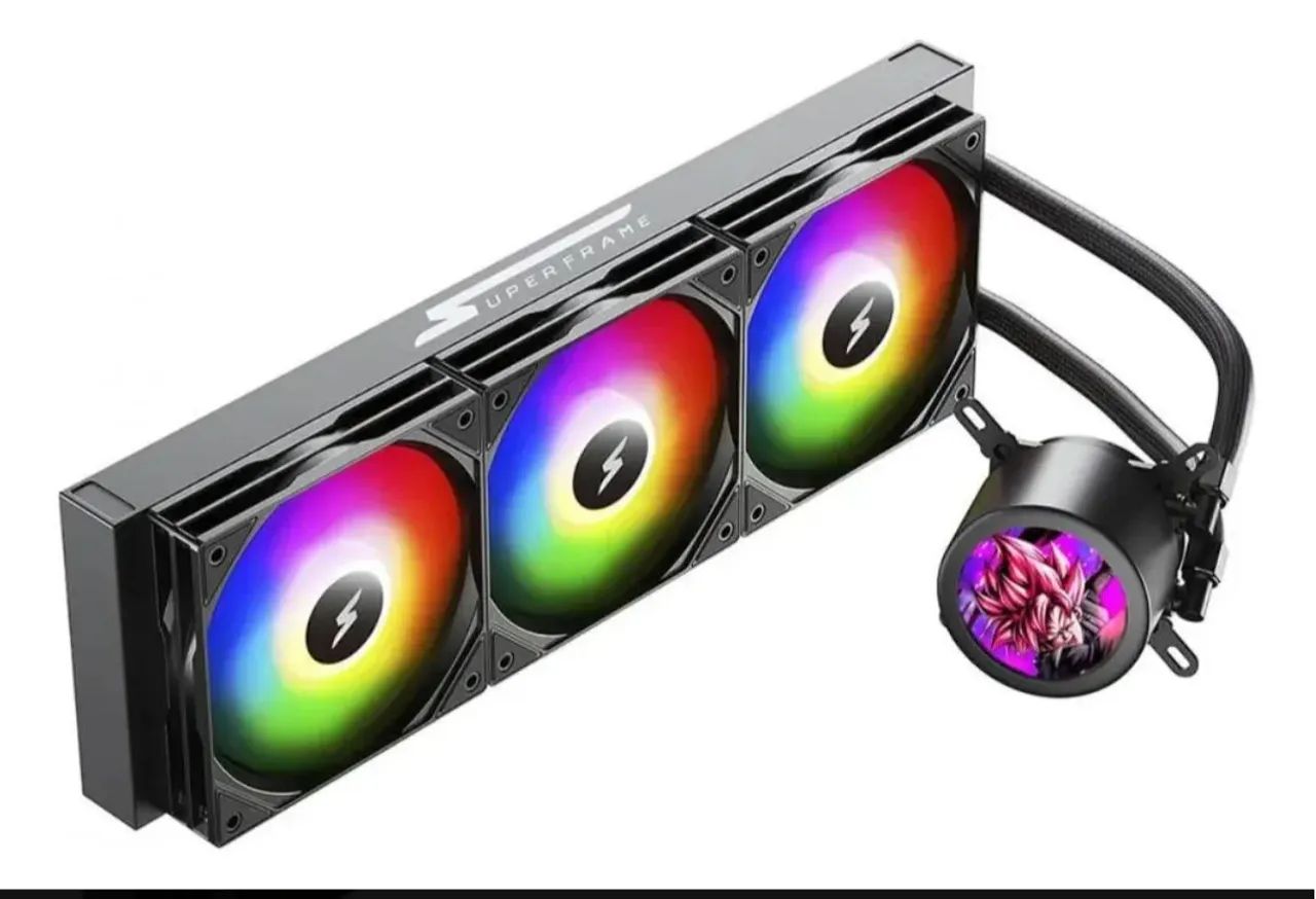 Watercooler 360 display lcd Isengard Magic superframe - Foto 3