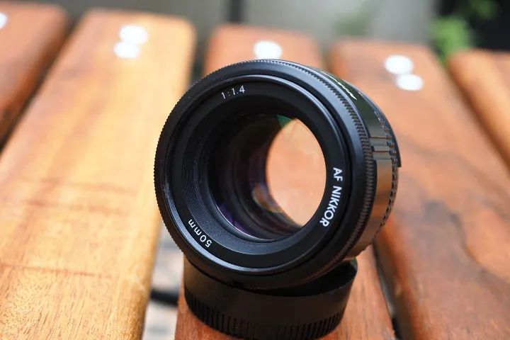 Lente Nikon AF Nikkor 50mm f/1.4 - Objetiva - Foto 4