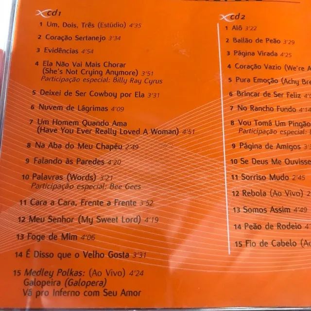 Cd Duplo - Chitãozinho e Xororó - Sem Limite - Foto 3