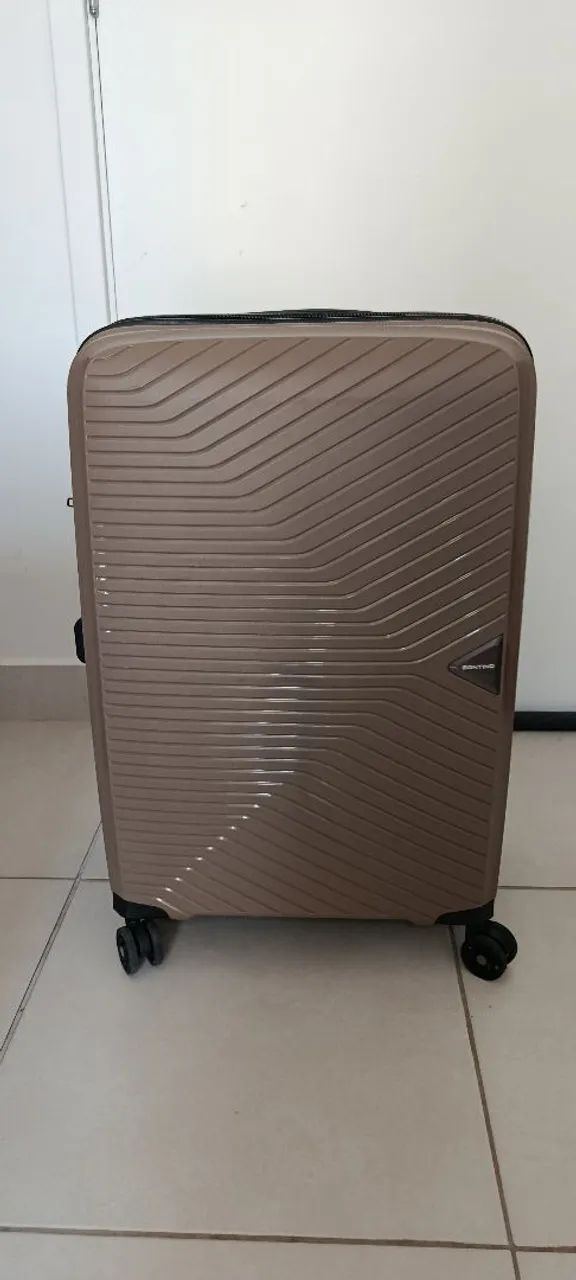 Mala de Viagem Média Santino Bege