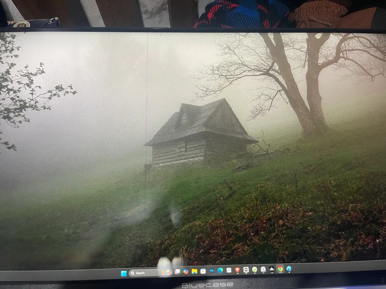 Monitor 27 QHD 75hz Linha Roxa
