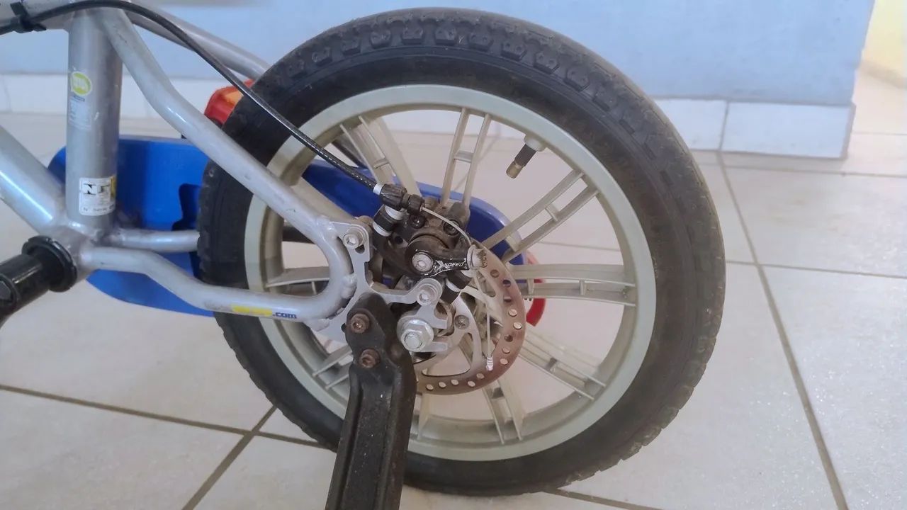 Bicicleta Infantil Aro 14 B'Twin - Freio a Disco - Foto 4