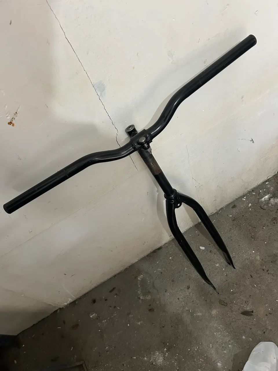 Guidão e Garfo de bicicleta aro29