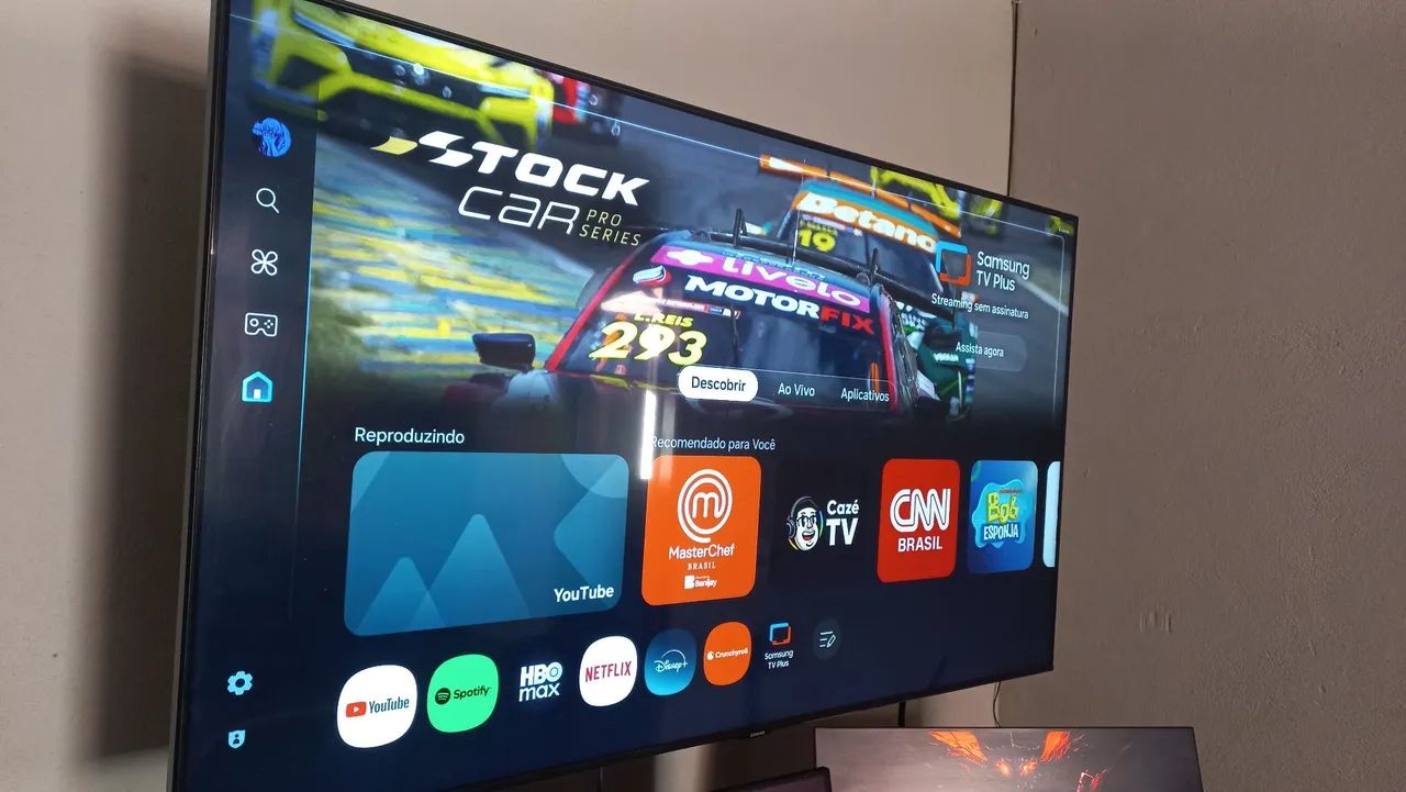 Smart Tv 55 Polegadas Crystal UHD 4K Samsung - Foto 2