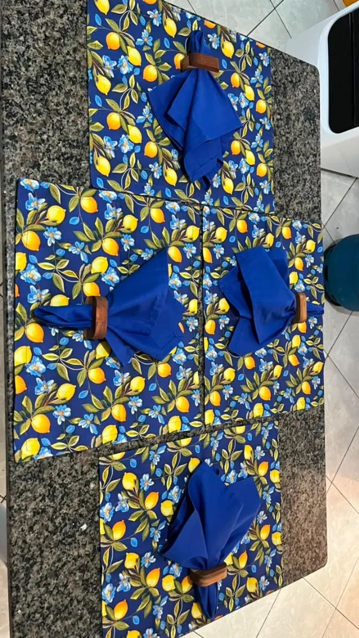 roupa de mesa posta - Foto 4
