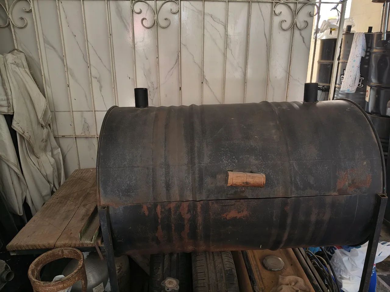 Churrasqueira para bafo 