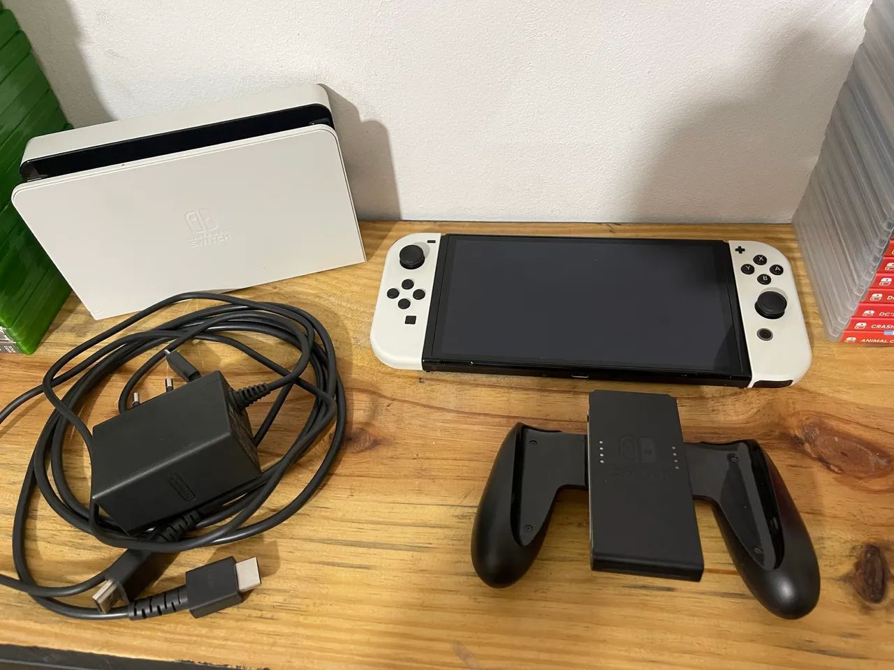 Nintendo Switch Oled 64gb Com Caixa - Foto 3