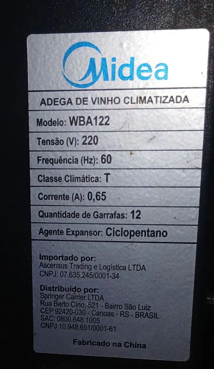 PLACA INTERFACE PARA ADEGA MIDEA WBA122.  - Foto 4