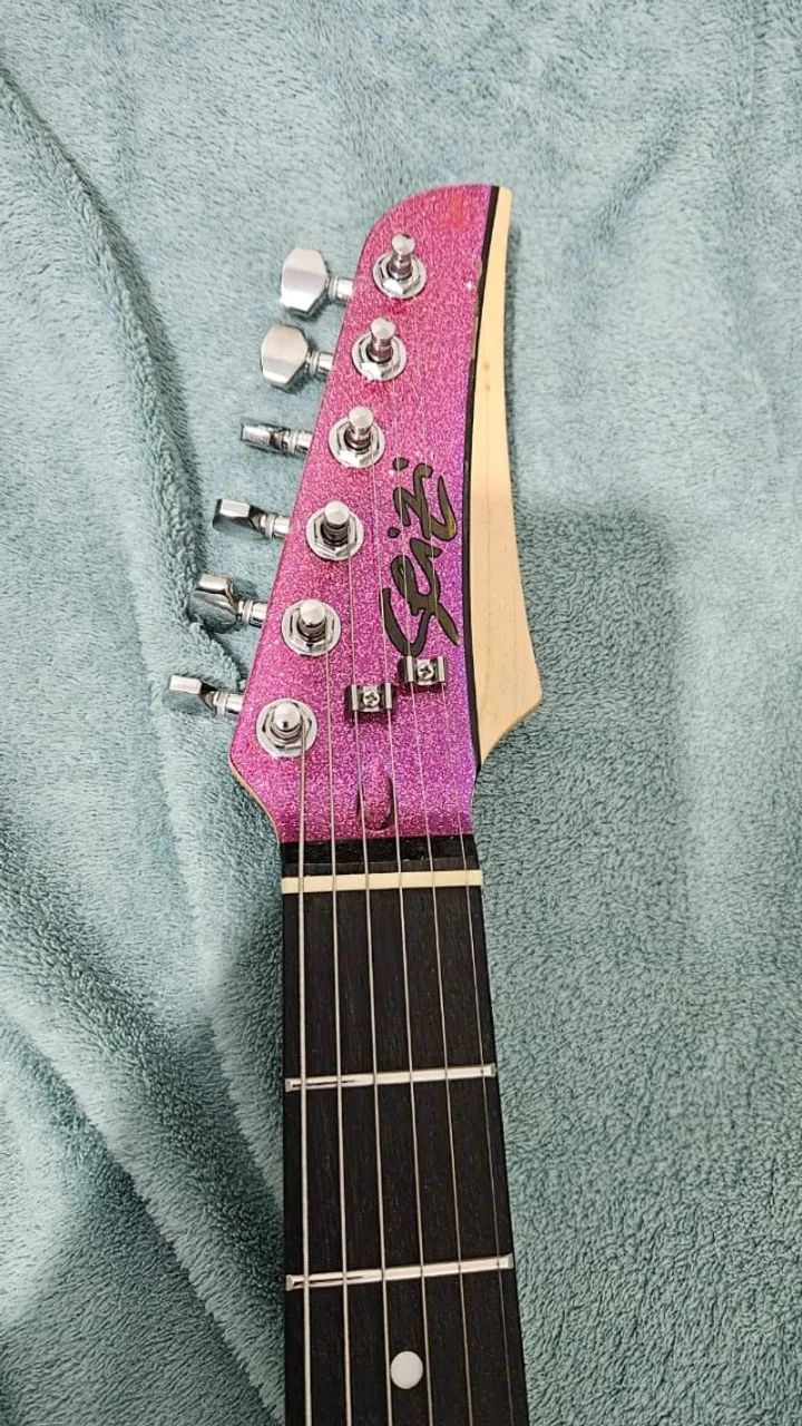 Guitarra Seizi Katana Venom HH - Purple Sparkle - Instrumentos