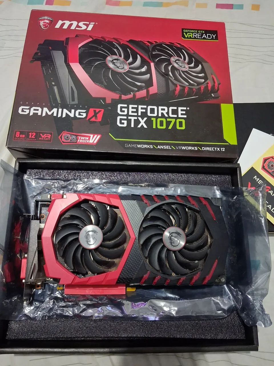 GTX 1070 8GB GAMING X (ACEITO OFERTA) - Foto 2