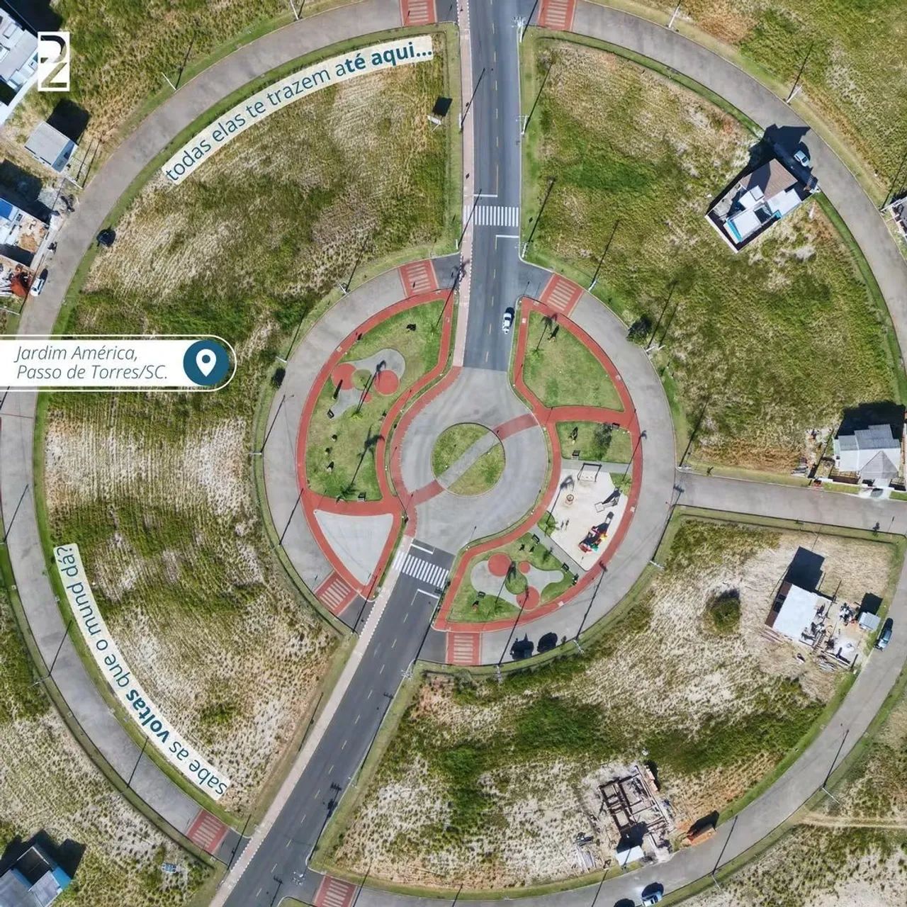Terreno no Loteamento Jardim América - Passo de Torres(SC)