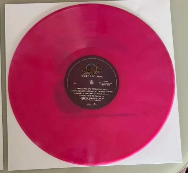 Rita Lee - Fruto Proibido LP Rosa / Edição 2023 - Foto 3