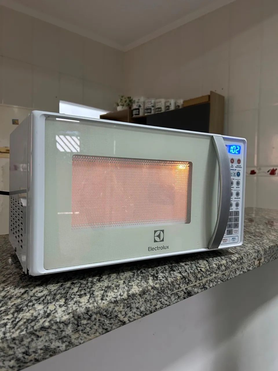Microondas Electrolux Led azul 